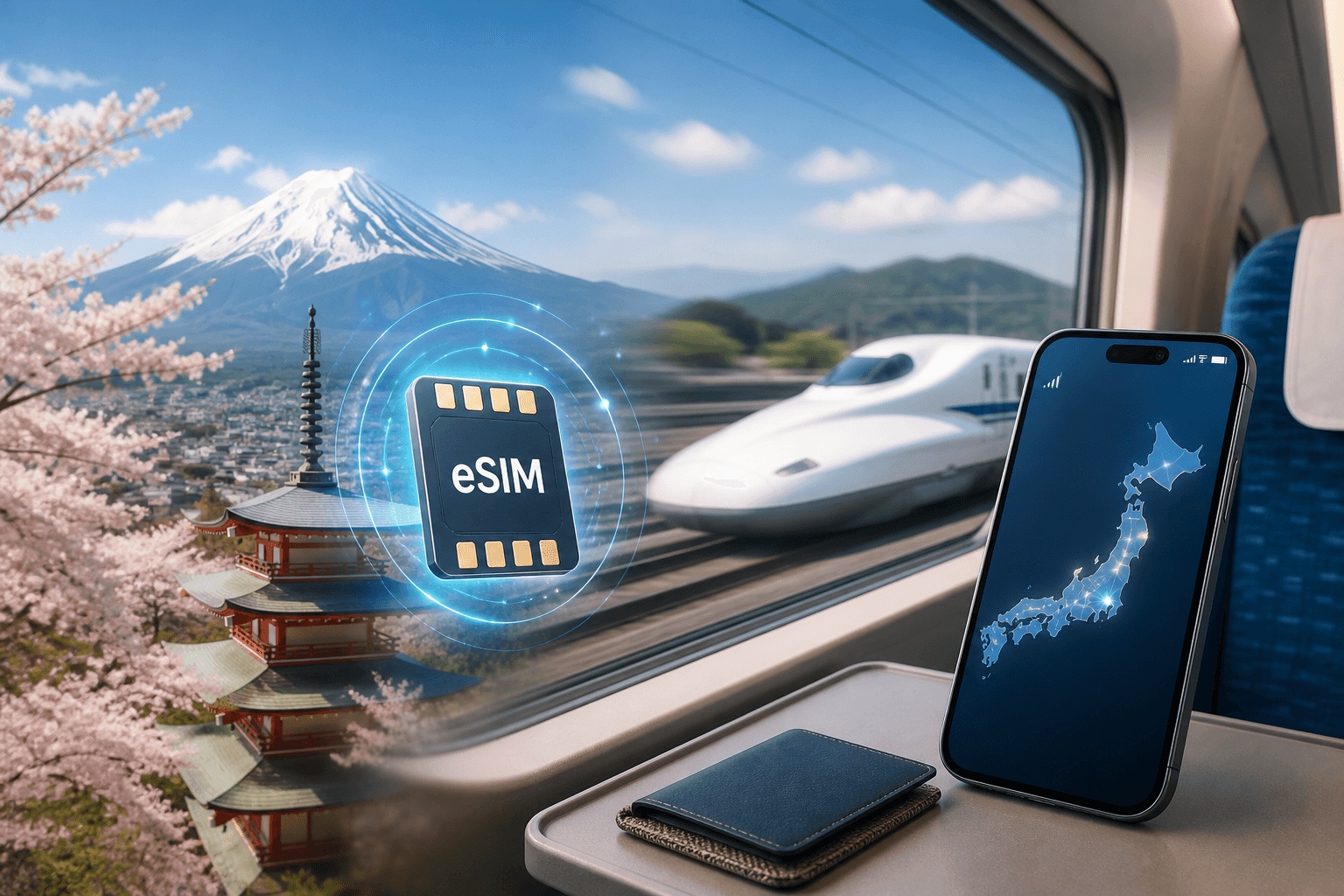 eSIM для Японии в 2026: тарифы, цены, связь в «Синкансэне» и почему достаточно только интернета
