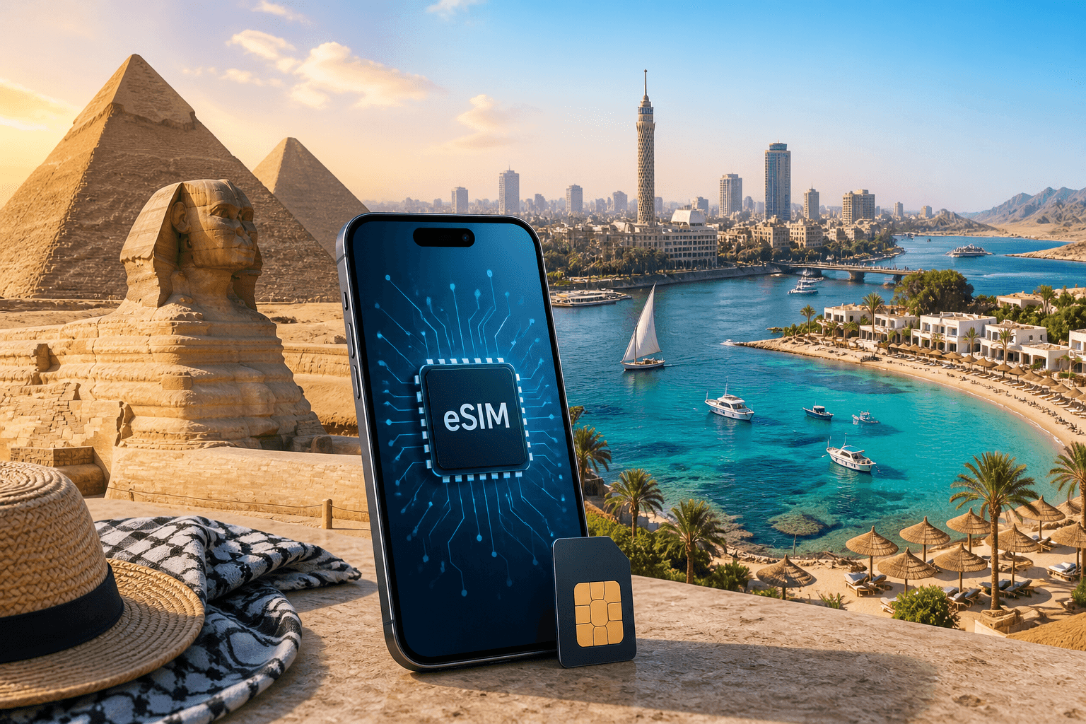 eSIM для Египта в 2026 году: тарифы, цены и чего ждать от интернета в Каире, Хургаде и Шарм-эль-Шейхе