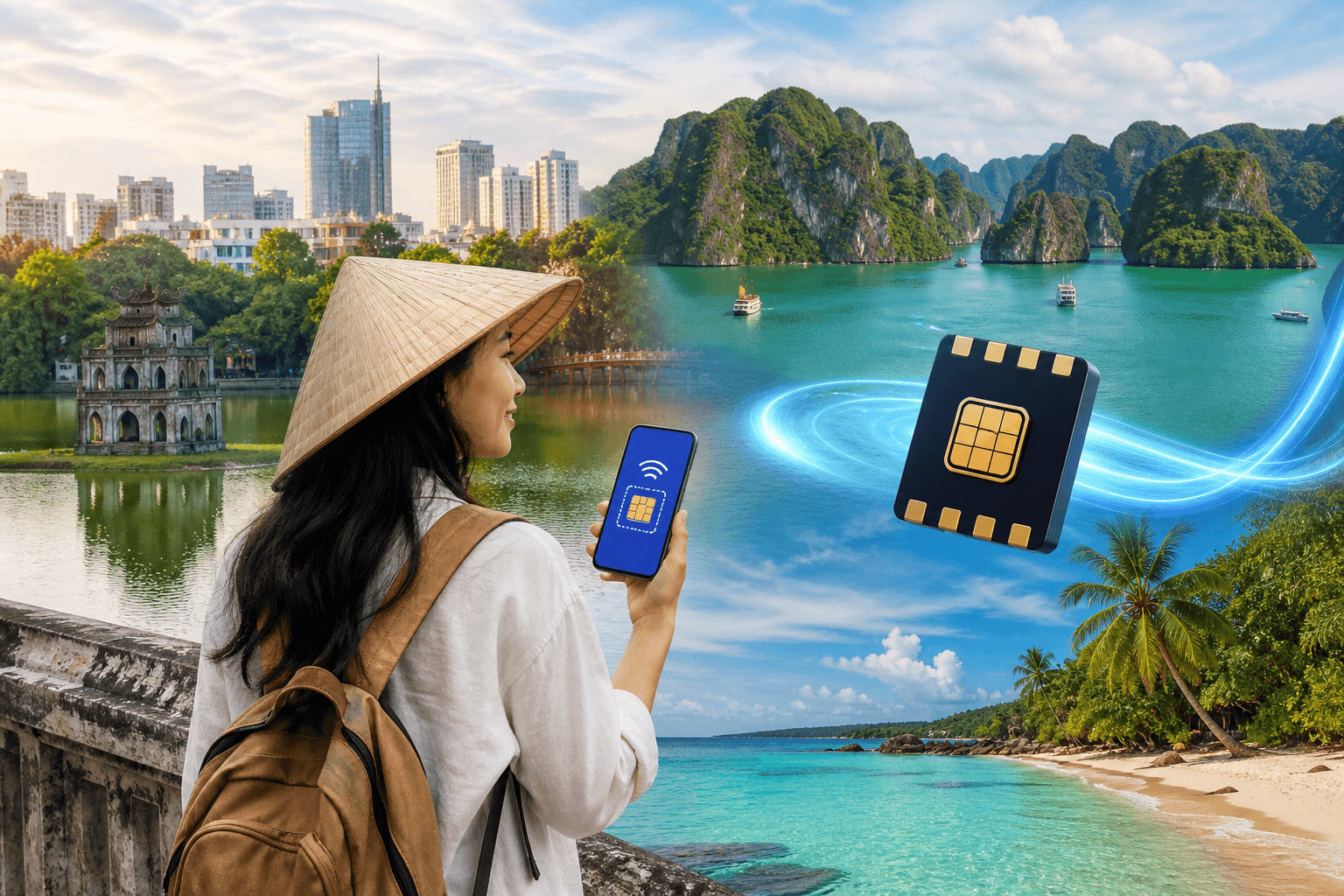 eSIM для Вьетнама в 2026 году: тарифы, цены и связь от Ханоя до Фукуока