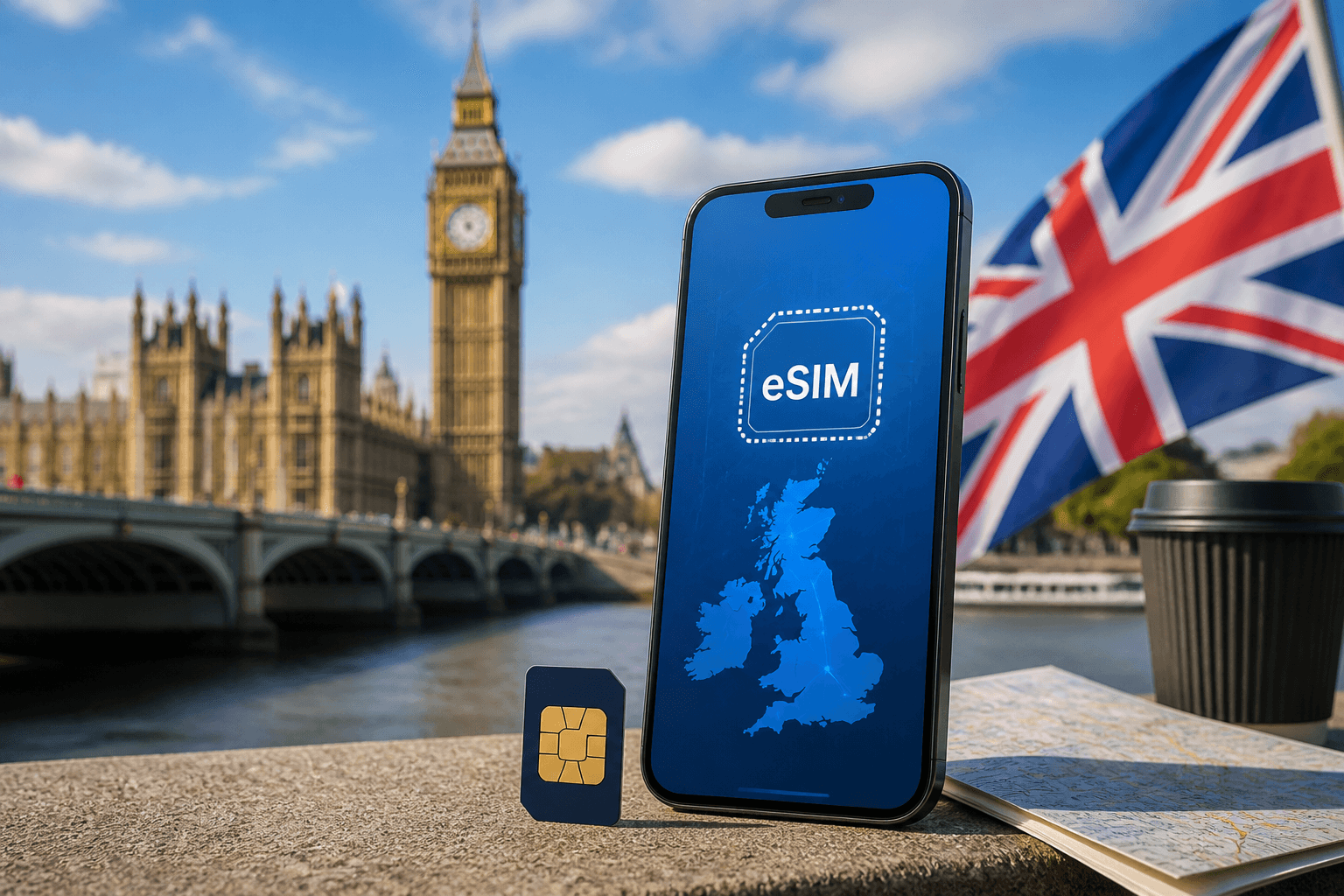 eSIM для Великобритании: какой тариф с интернетом выбрать